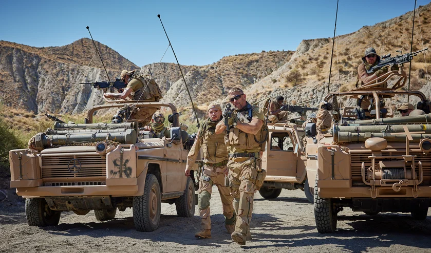 On the set of Line of Fire (De Vuurlinie)